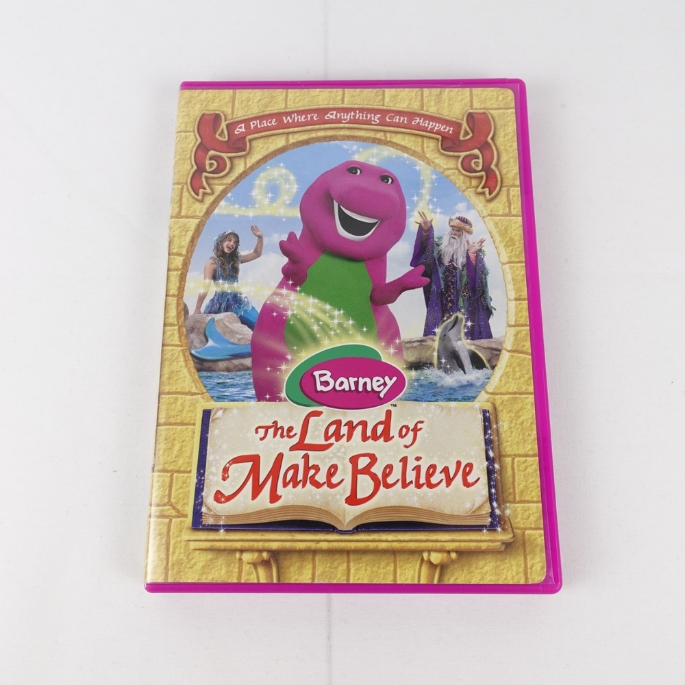 Barney The Land Of Make Believe DVD 2005 A Place Anything Can Happen Kids Show